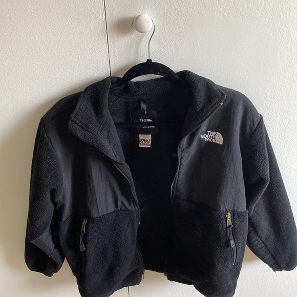 Black fleece unisex The North Face children’s jacket - Picture 2 of 10